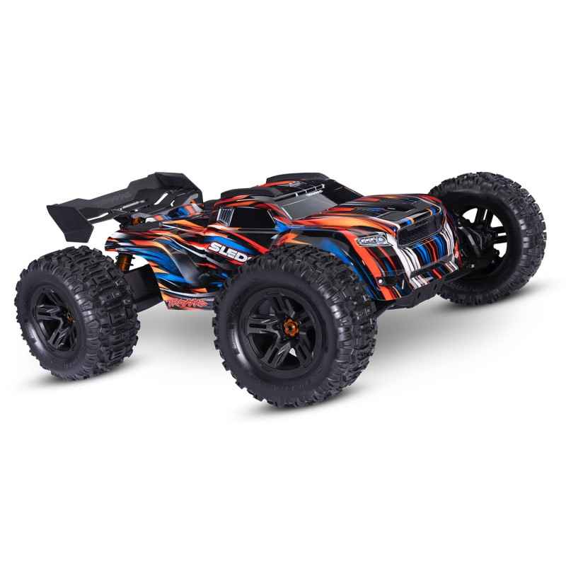 Traxxas Sledge 1/8 Belted Sledgehammer Naranja TRX95096-4ORNG