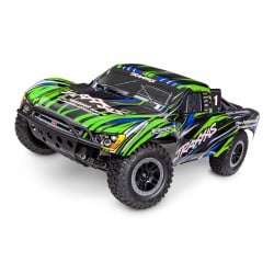 Traxxas Slash 2WD 1/10 Brushless BL-2S Verde sin clips HD TRX58334-4GRN