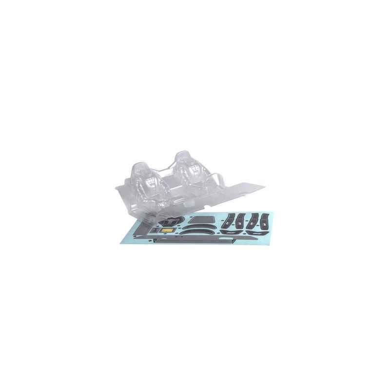 Set interior transparente para Axial RR10 AX31328