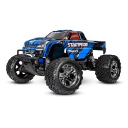 Traxxas Stampede 2WD Azul con batería y cargador TRX36254-4BLUE