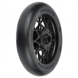 Rueda delantera Pro-line Supermoto S3 Motorcycle Front Tire MTD Black (1) para Losi PROMOTO-MX PRO1022210