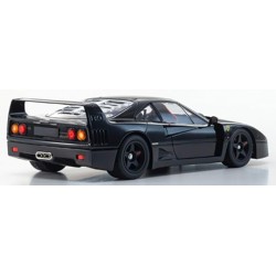 Kyosho 1:18 Ferrari F40 Black 1987 Die-Cast Collection KS08416BK