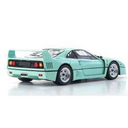 Kyosho 1:18 Ferrari F40 Mint Green 1987 Die-Cast Collection KS08416MG