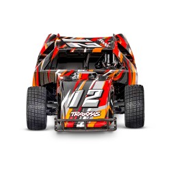 Traxxas Slash Modified BL-2S 2WD 1/10 (Mudboss) Naranja TRX104354-74ORNG