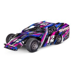 Traxxas Slash Modified BL-2S 2WD 1/10 (Mudboss) Rosa TRX104354-74PINK