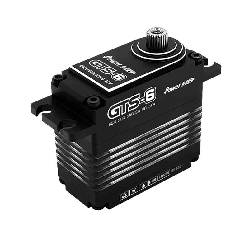 Servo PowerHD GTS-6 HV CNC Brushless Digital Servo 60.0KG/0.07sec@8.4V PHD048