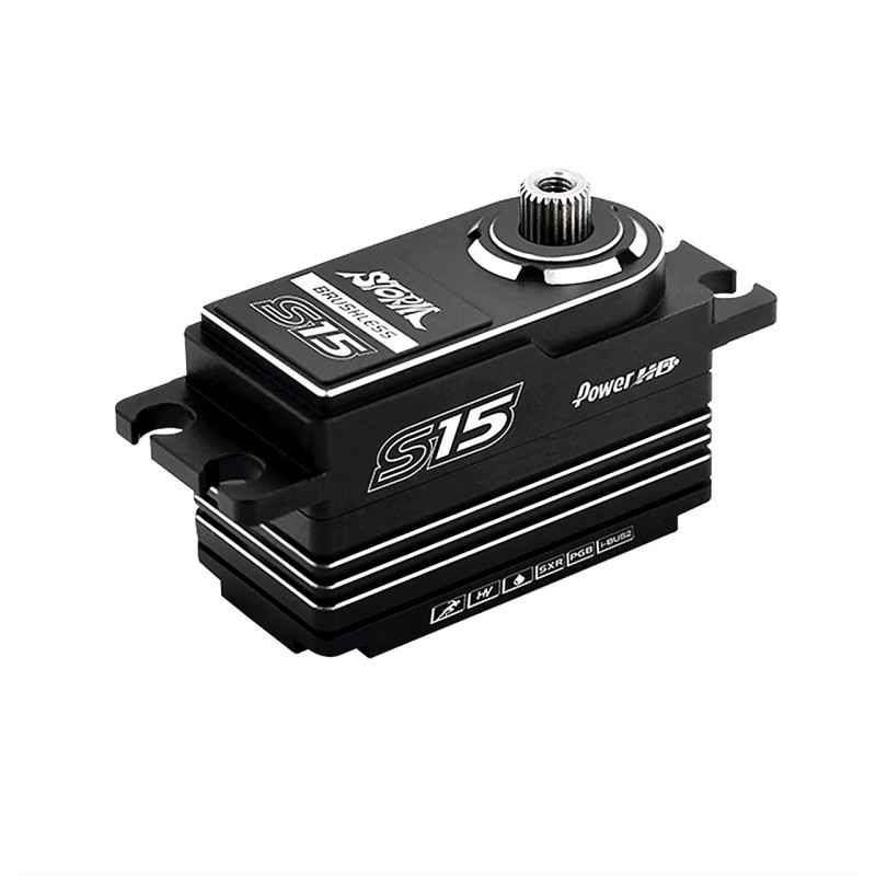 Servo PowerHD S15 Silber HV CNC Brushless Digital Servo 16.5KG/0.05sec@8.4V PHD050