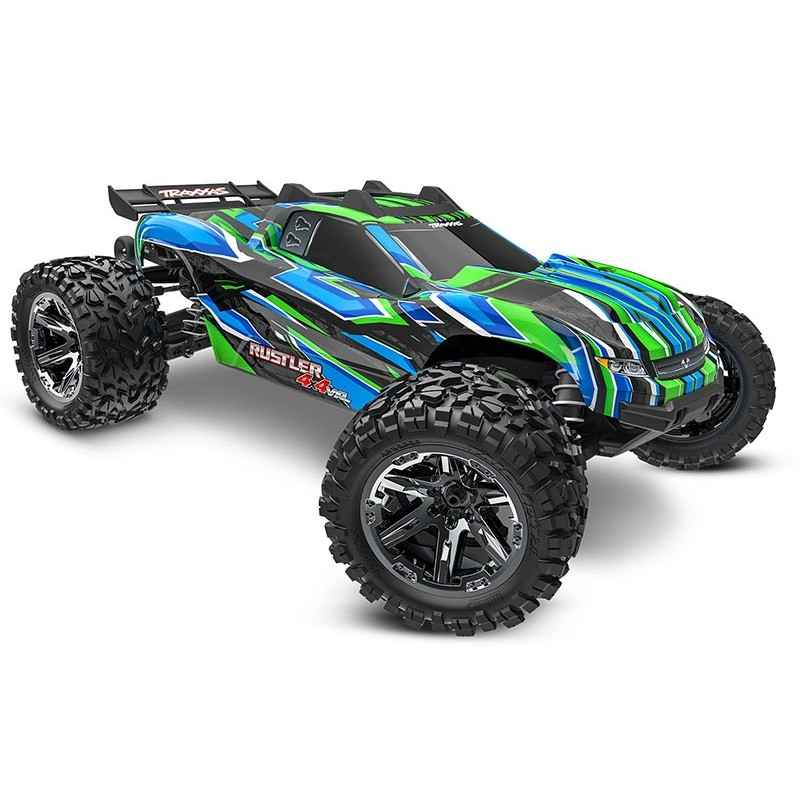 Traxxas Rustler 4X4 VXL HD TQi TSM Verde TRX67376-4GRN