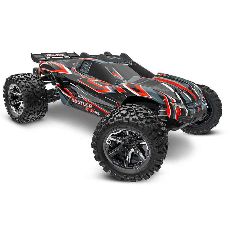 Traxxas Rustler 4X4 VXL HD TQi TSM Rojo TRX67376-4RED