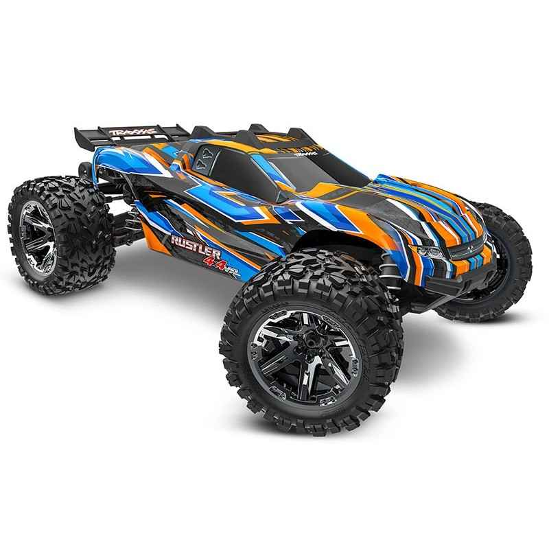 Traxxas Rustler 4X4 VXL HD TQi TSM Naranja TRX67376-4ORNG