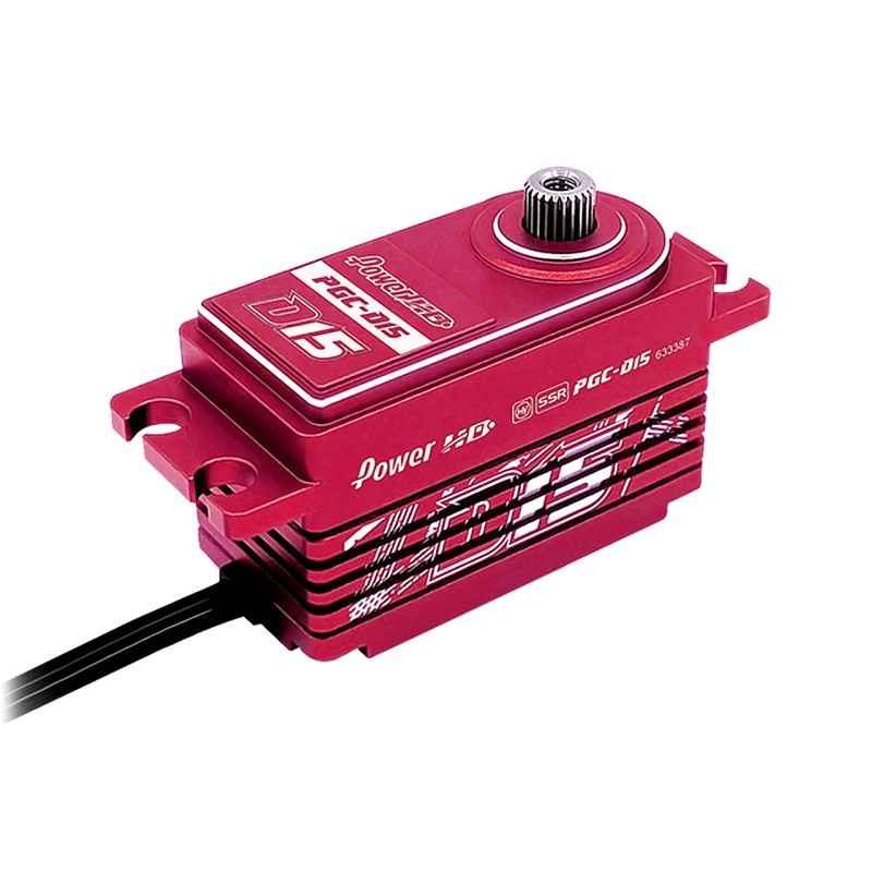 Servo Power HD D15 Rot HV CNC Coreless Digital 16.5KG/0.095sec@7.4V PHD043