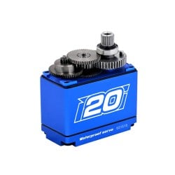 Servo Power HD WH-20KG WP HV Titanium Digital 20.0KG/0.08sec@8.4V PHD029