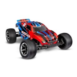 Traxxas Rustler 2wd Brushed HD Rojo (con batería y cargador) TRX37254-8RED