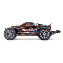 Traxxas Rustler 2wd BL-2s HD Naranja TRX37254-4ORNG