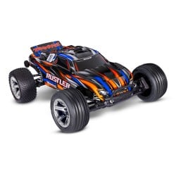 Traxxas Rustler 2wd BL-2s HD Naranja TRX37254-4ORNG