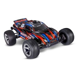 Traxxas Rustler 2wd BL-2s HD Rojo TRX37254-4RED