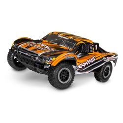 Traxxas Slash 2WD 1/10 Brushed Naranja (con batería y cargador) TRX58234-8ORNG