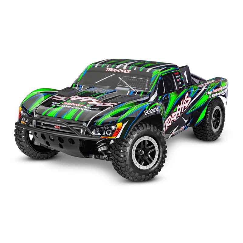 Traxxas Slash 4X4 VXL Clipless HD Verde TRX68386-4GRN