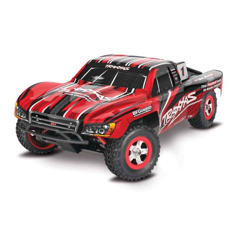 Traxxas Slash RTR 4WD 1/16 Rojo (con bateria y cargador) TRX70054-8RED