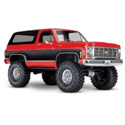 Traxxas TRX-4 1979 Chevrolet Blazer Clipless Crawler Rojo TRX82276-4RED