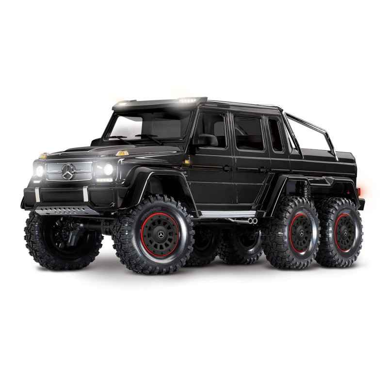 Traxxas TRX-6 Mercedes-Benz G 63 AMG Body 6X6 Electric Trail Truck Clipless Negro TRX88296-4BLK