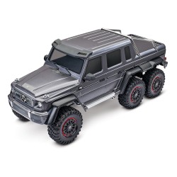 Traxxas TRX-6 Mercedes-Benz G 63 AMG Body 6X6 Electric Trail Truck Clipless Gris TRX88296-4SLVR