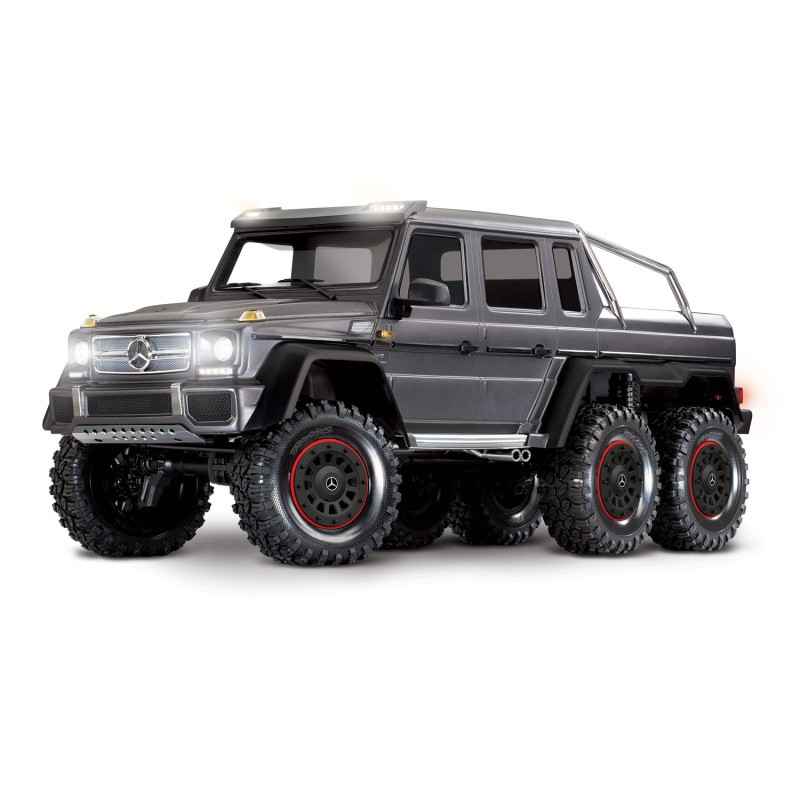 Traxxas TRX-6 Mercedes-Benz G 63 AMG Body 6X6 Electric Trail Truck Clipless Gris TRX88296-4SLVR