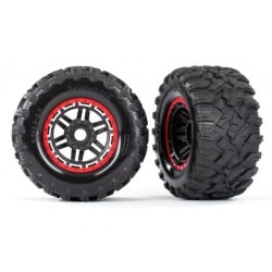 Ruedas completas Traxxas Maxx® All-Terrain Rojo (2pcs) TRX8972R