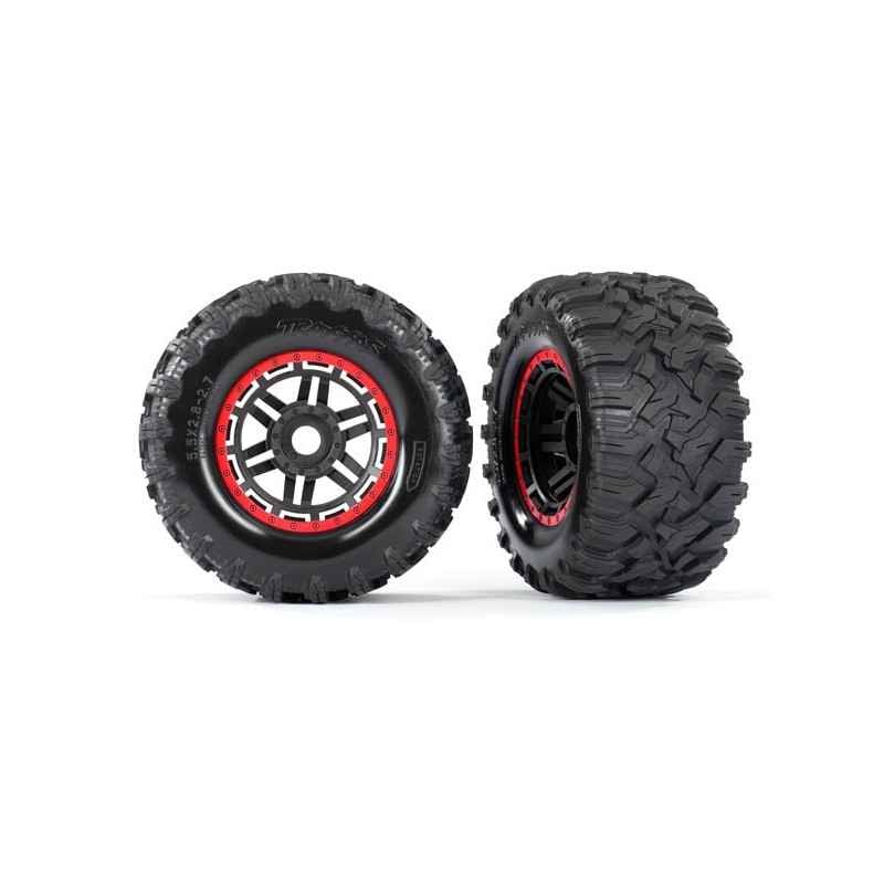 Ruedas completas Traxxas Maxx® All-Terrain Rojo (2pcs) TRX8972R