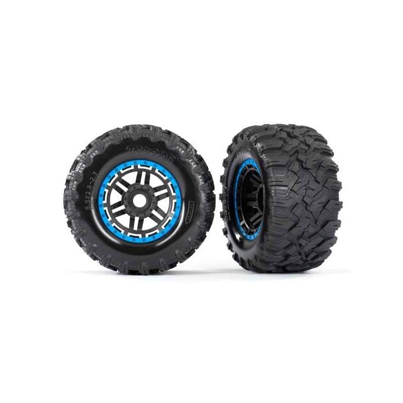 Ruedas completas Traxxas Maxx® All-Terrain Azul (2pcs) TRX8972A