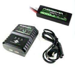 Pack de Bateria Absima LiPo Stick 7.4v 50C Deans 4140008...