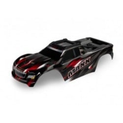 Carrocería Traxxas Maxx Pintada Rojo se adapta a Maxx con chasis 352mm TRX8918R