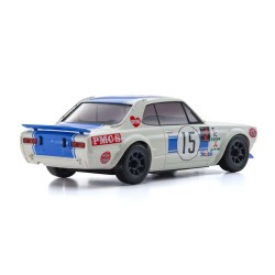 Kyosho Autoscale Mini-Z Skyline 2000GT-R KPCG10 Racing'72 Blue No.15 (MA020) K.MZP472BL