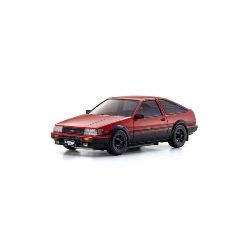 Carrocería Kyosho Autoscale Mini-Z Toyota Corolla Levin AE86 Rojo-Negro (MA020) K.MZP473RBK