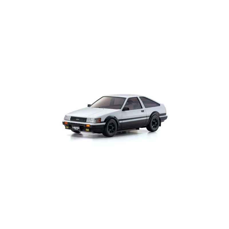 Carrocería Kyosho Autoscale Mini-Z Toyota Corolla Levin AE86 Blanco-negro (MA020) K.MZP473WBK