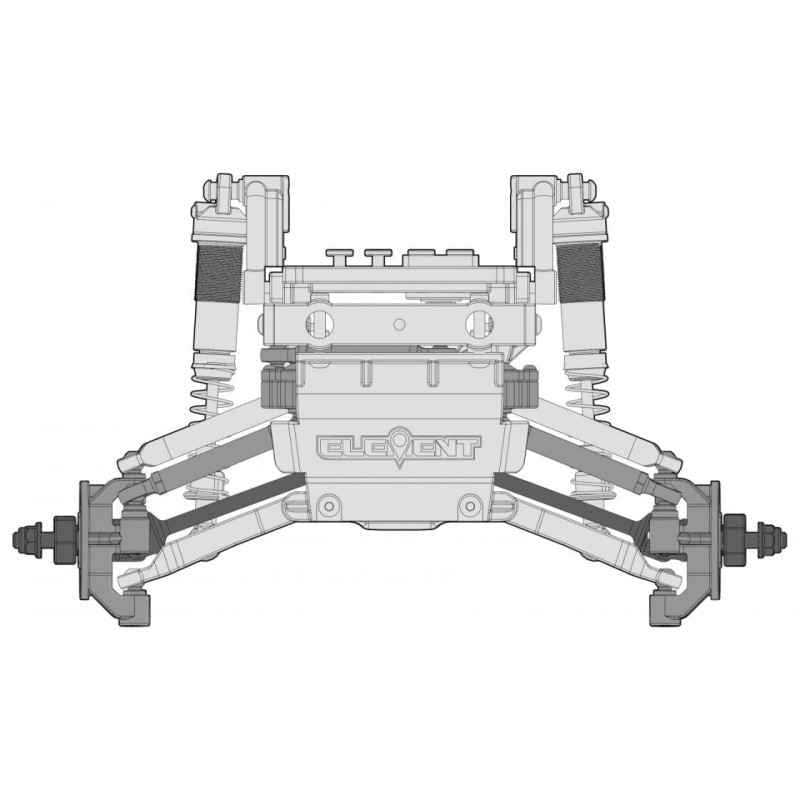 Kit de conversión de suspensión delantera independiente Element RC IFS2 AE42340