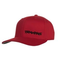 Gorra Traxxas flexible con visera curva Roja/Negra LXL TRX1187-RBL-LXL