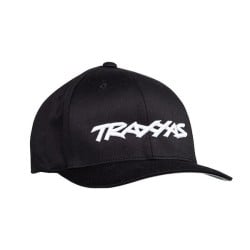 Gorra Flexfit Hat Negra con Logo Traxxas Pequeña SM TRX1188-BLK-SM