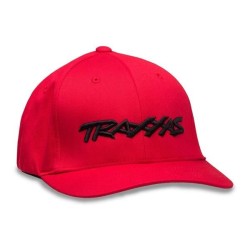 Gorra Flexfit Hat Roja con Logo Traxxas Grande/Ext...