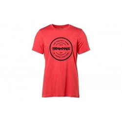 Camiseta Manga Corta Traxxas Token T-shirt Heather rojo TRX1359