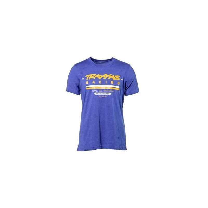 Camiseta Traxxas Heritage Tee azul 2XL TRX1382-2XL