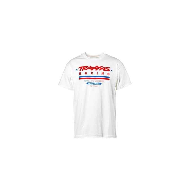 Camiseta Traxxas Heritage Tee blanca 2XL TRX1383-2XL