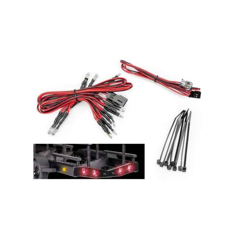 Arnés de cables con luces LED Traxxas apto para remolque de barco 10350 TRX10349