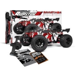 Maverick RC Quantum2 XT Flux 1/10th Stadium Truck - Red MV150407