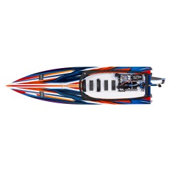 Lancha Traxxas Spartan SR 36 Naranja TRX103076-4ORNG