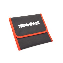 Bolsa de herramientas negra y roja con el logotipo de Traxxas® TRX8725