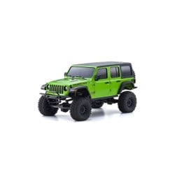 Kyosho Mini-Z 4X4 MX-01 Jeep Wrangler Unlimited Rubicon Green (KT531P) K.32536GR