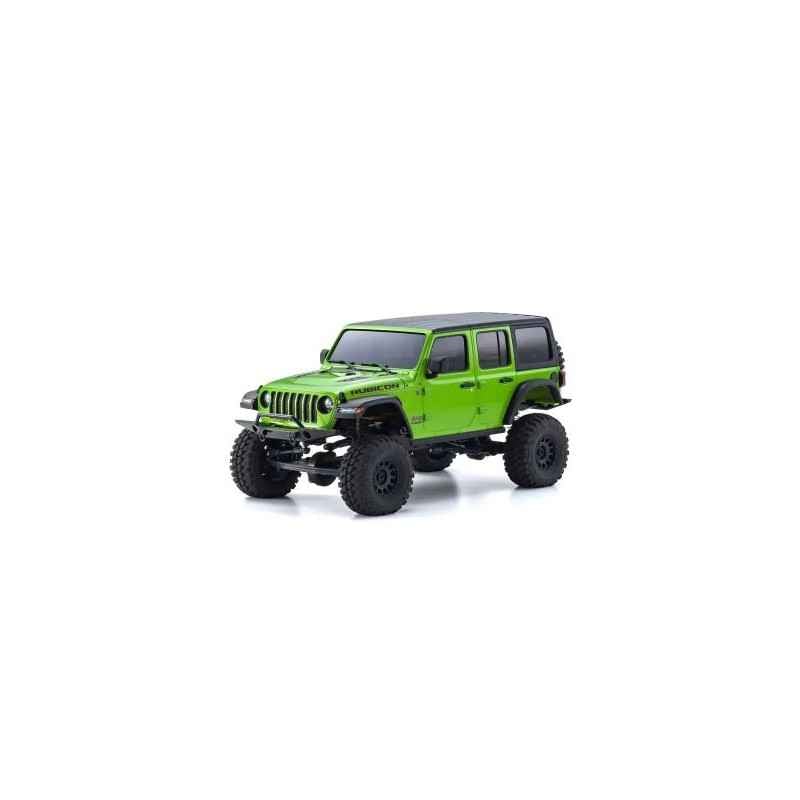 Kyosho Mini-Z 4X4 MX-01 Jeep Wrangler Unlimited Rubicon Green (KT531P) K.32536GR