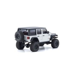 Kyosho Mini-Z 4X4 MX-01 Jeep Wrangler Unlimited Rubicon White (KT531P) K.32536W