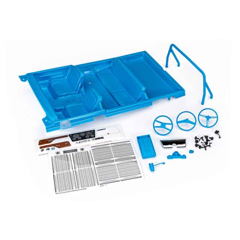 Interior Traxxas Chevrolet Blazer (1969 -1972) (Azul) TRX9114-BLUE